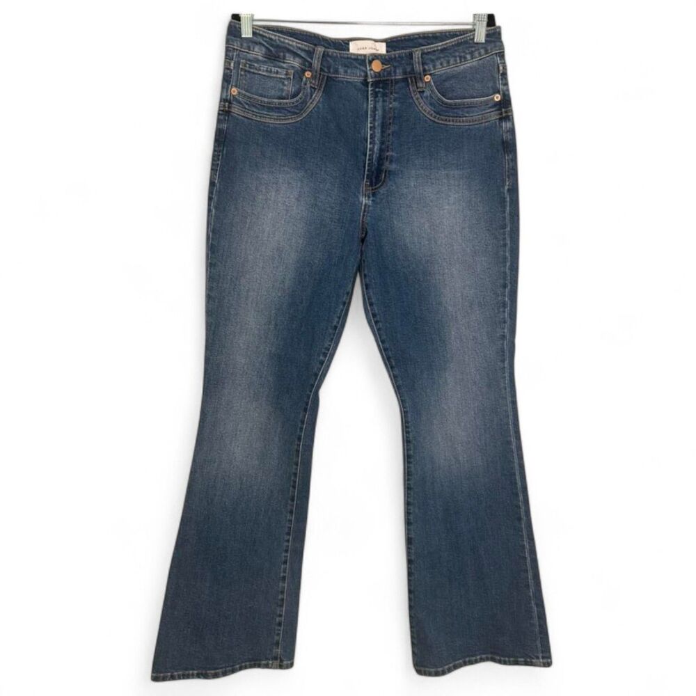 NWOT Dear John Women's Medium Blue Flare Jeans